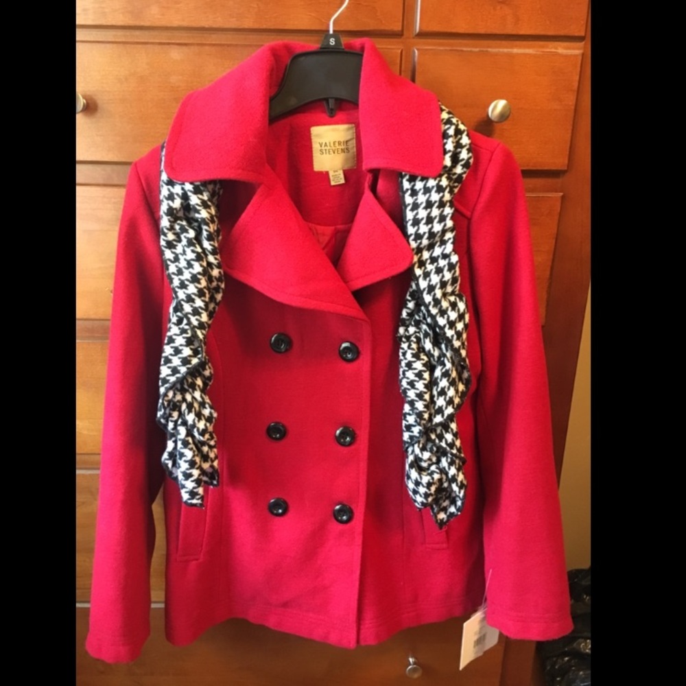 Red Peacoat